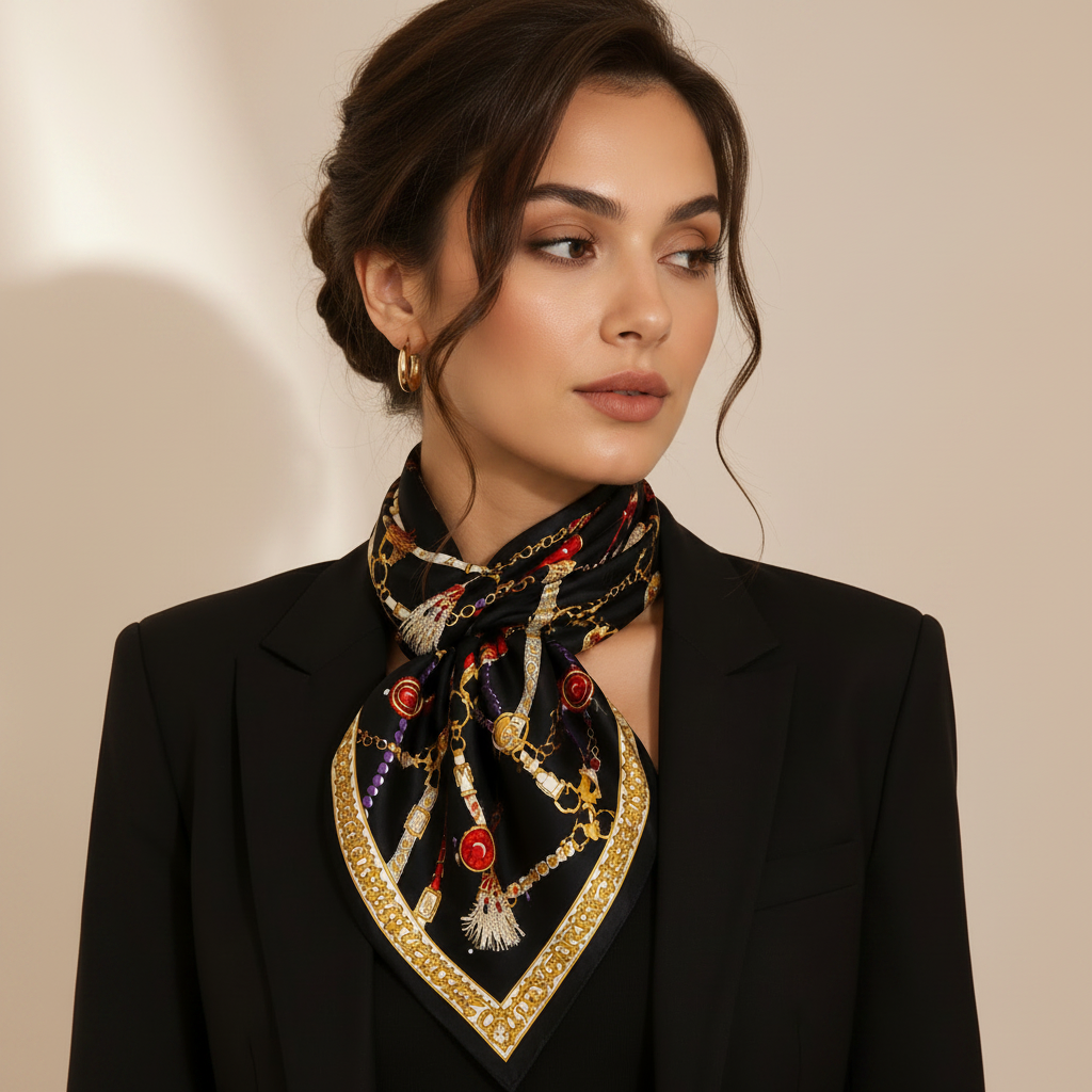 The Maison Silk Scarf