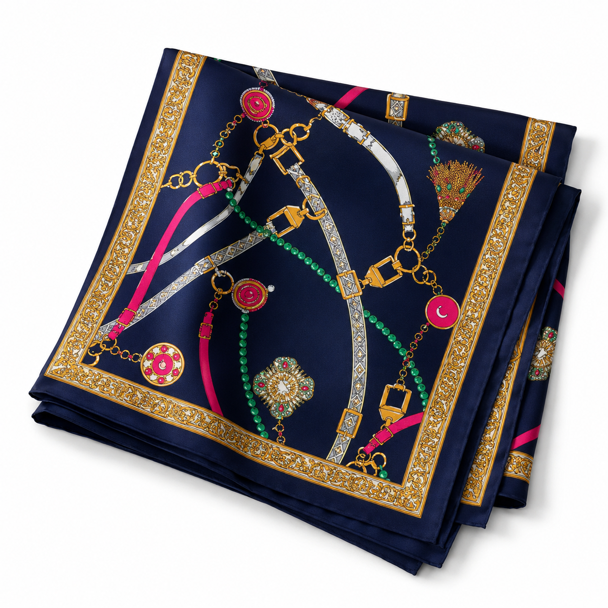 The Celestia Silk Scarf