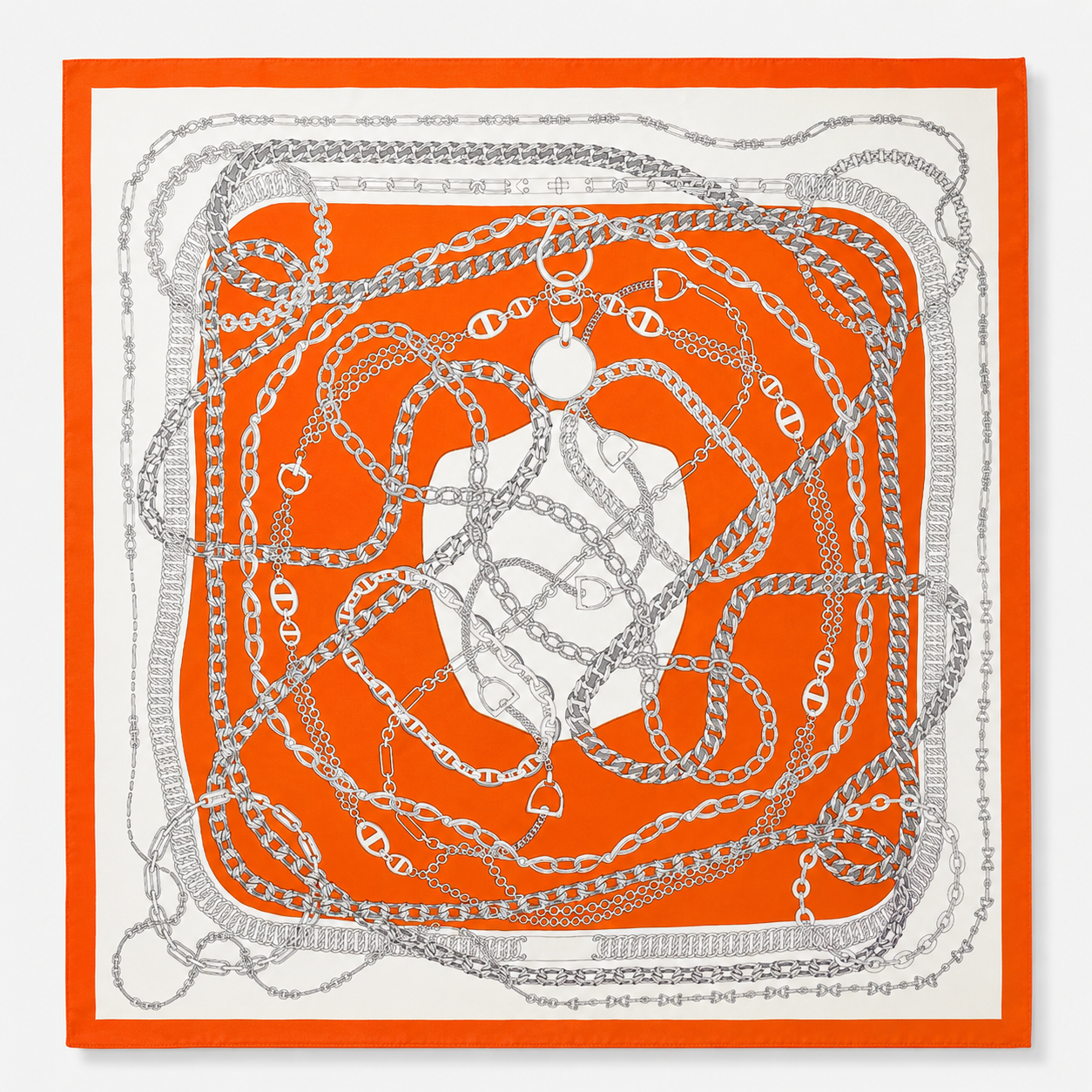 The Oranje Silk Scarf