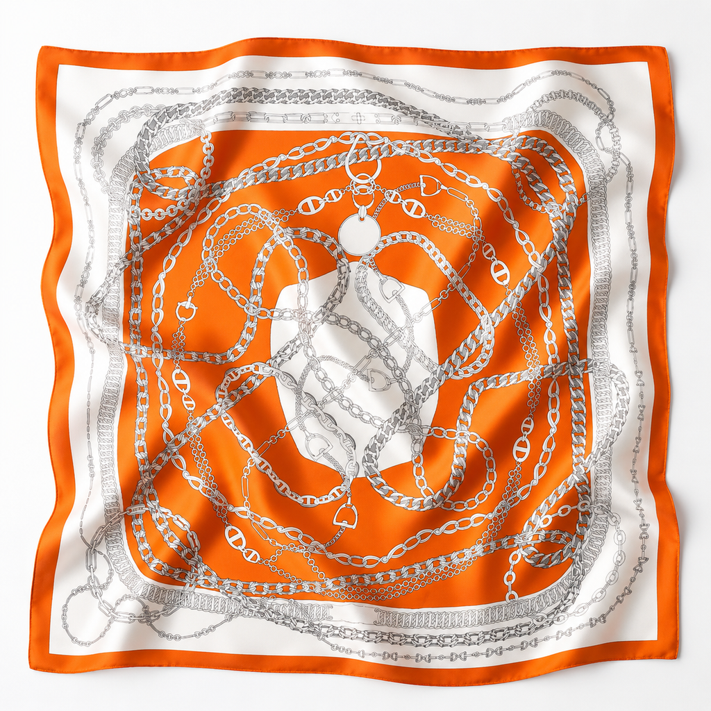 The Oranje Silk Scarf