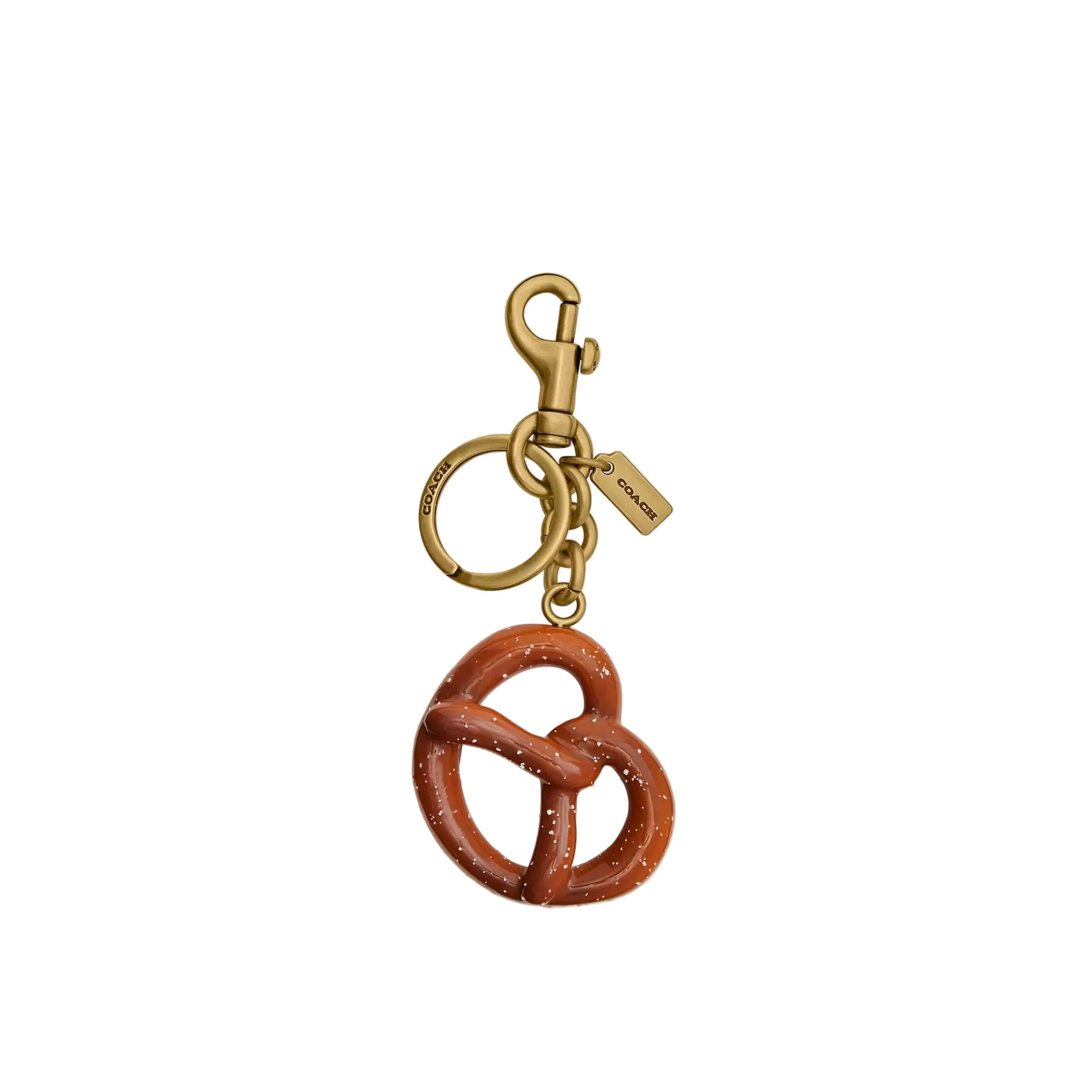 Small Pretzel Bag Charm